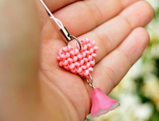 Pomerančové dortíky - náušnice