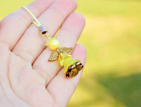 Pomerančové dortíky - náušnice