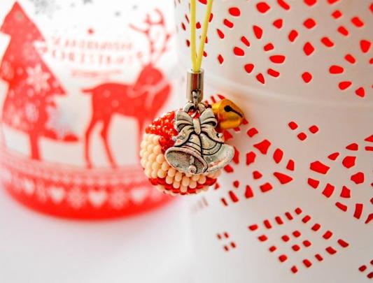 Pomerančové dortíky - náušnice