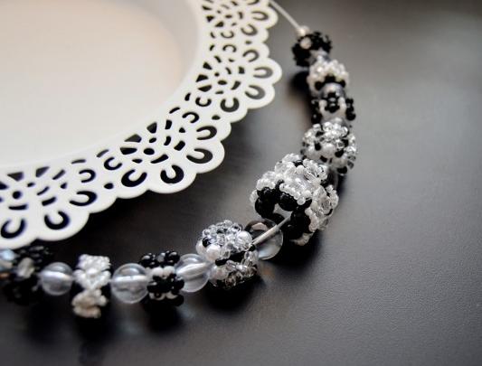 Pomerančové dortíky - náušnice