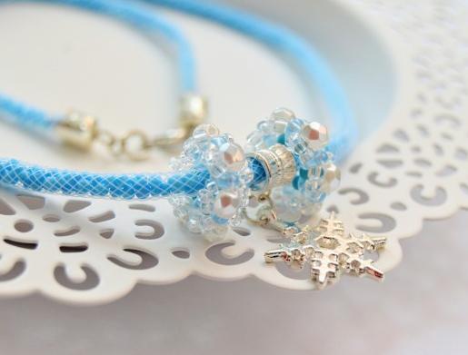 Pomerančové dortíky - náušnice