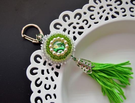 Pomerančové dortíky - náušnice