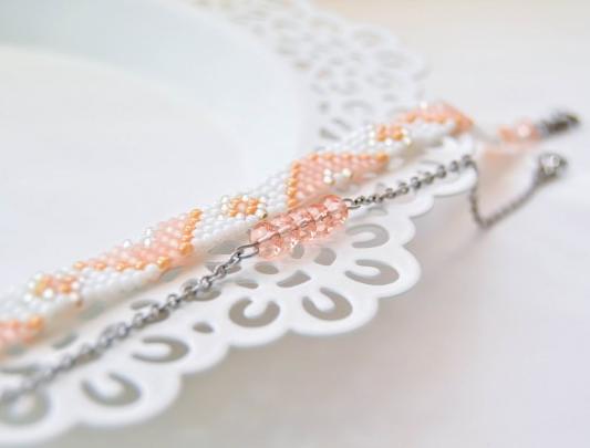 Pomerančové dortíky - náušnice