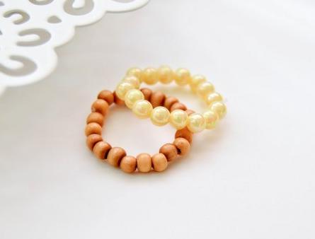 Pomerančové dortíky - náušnice