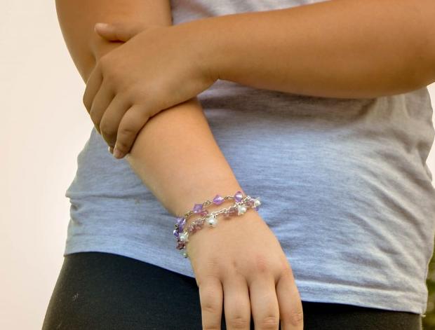 Pomerančové dortíky - náušnice