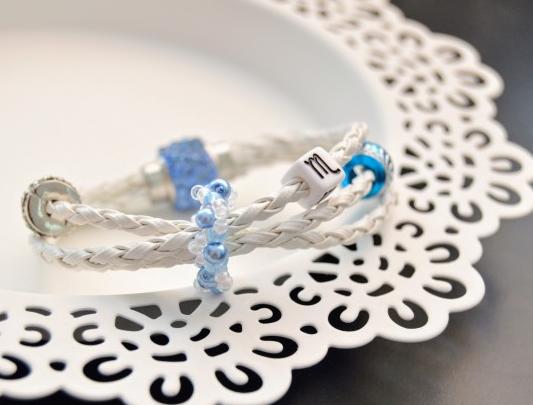 Pomerančové dortíky - náušnice