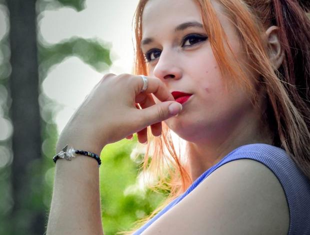 Pomerančové dortíky - náušnice