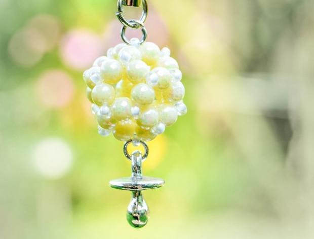 Pomerančové dortíky - náušnice