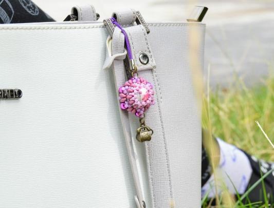 Pomerančové dortíky - náušnice