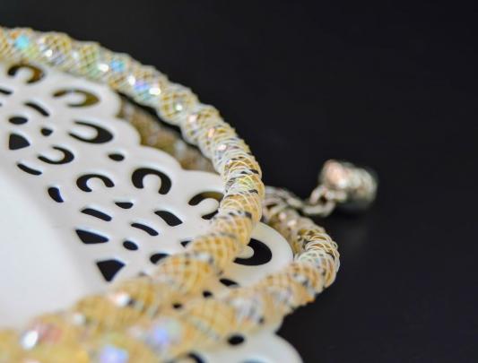 Pomerančové dortíky - náušnice