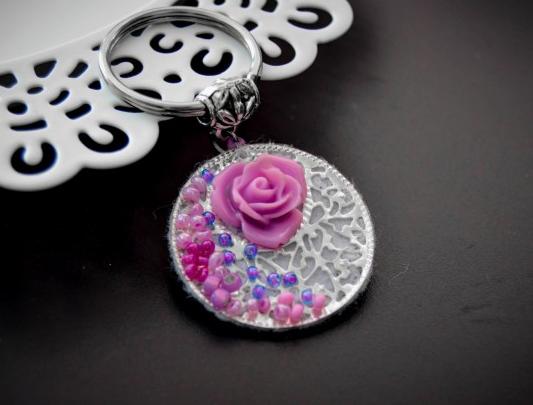 Pomerančové dortíky - náušnice