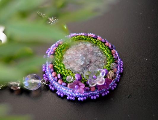 Pomerančové dortíky - náušnice