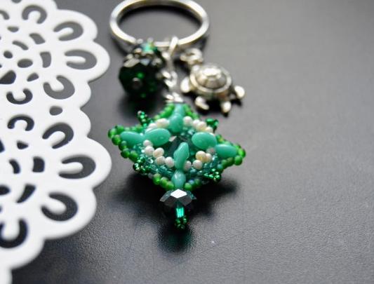 Pomerančové dortíky - náušnice