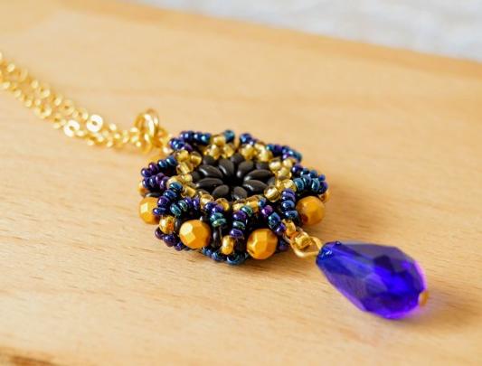 Pomerančové dortíky - náušnice