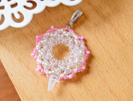 Pomerančové dortíky - náušnice