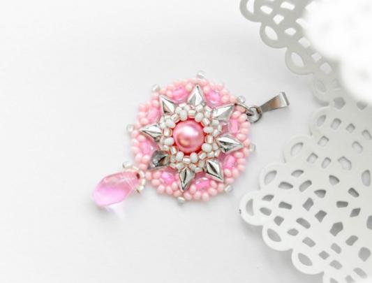 Pomerančové dortíky - náušnice