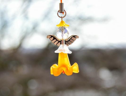 Pomerančové dortíky - náušnice