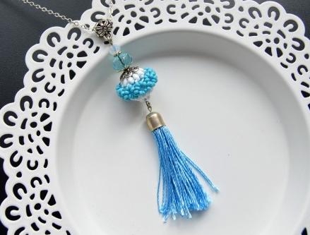 Pomerančové dortíky - náušnice