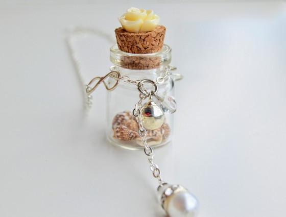 Pomerančové dortíky - náušnice