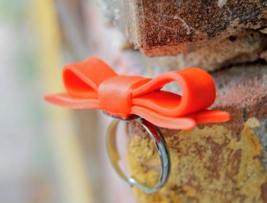 Pomerančové dortíky - náušnice