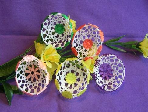 Háčkované vajíčko - č1