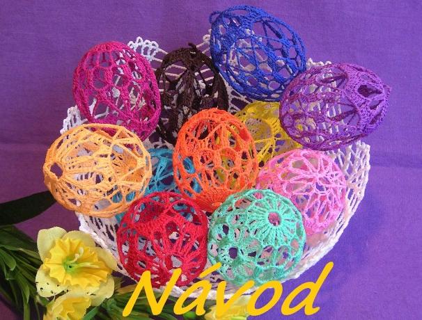 Háčkované vajíčko - č1