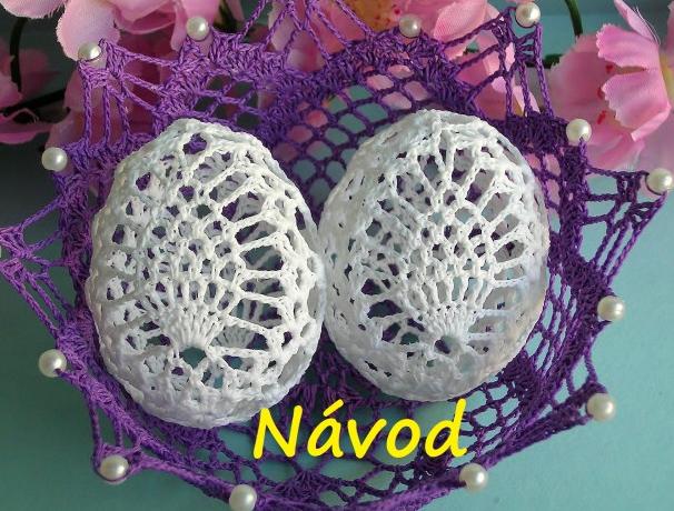 Háčkované vajíčko - č1