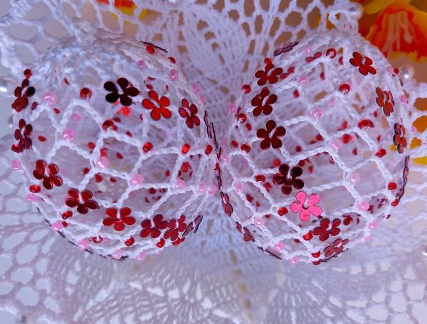 Háčkované vajíčko - č1