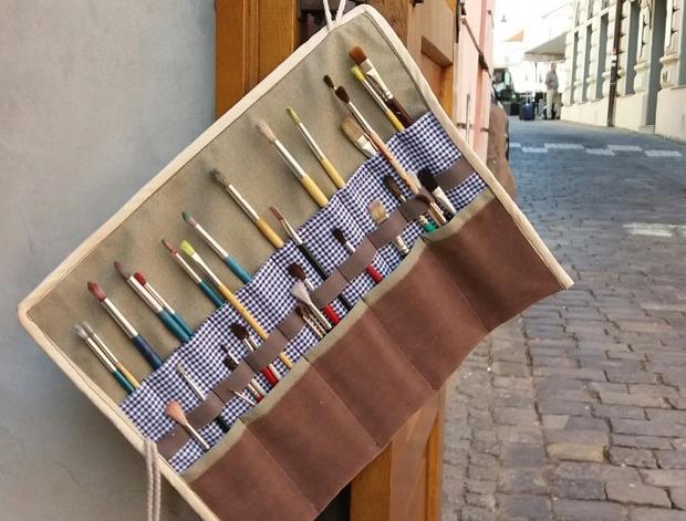 Organizér na štětce III. organizér na štětce rolovací 