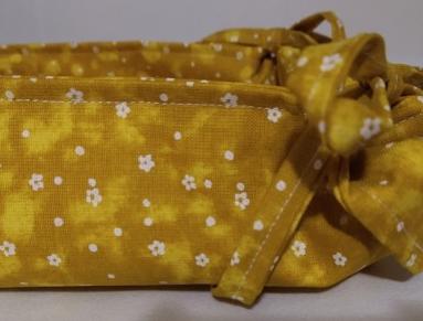 Ošatka 25x17x7cm dekorace kuchyně ošatka stolování venkov doplňky kuchyňské na stůl kuchyňské doplňky ošatky vybavení kuchyně látková ošatka domácí textil domácí doplňky 