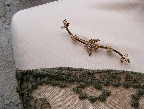 Souprava šperků s krajinkami-smalt