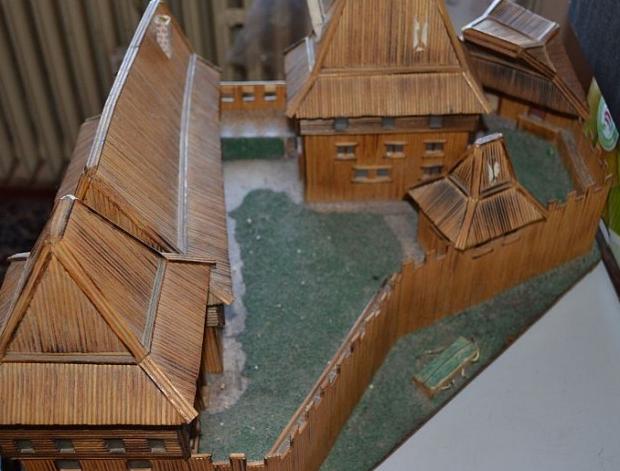 Souprava šperků s krajinkami-smalt