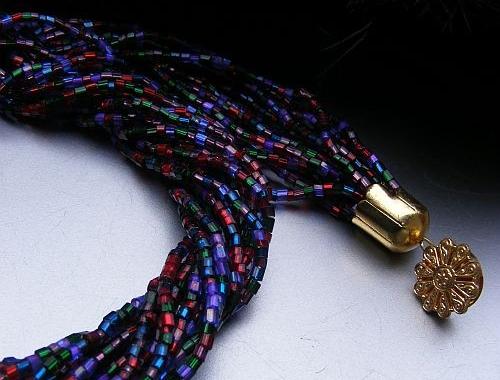 Souprava šperků s krajinkami-smalt