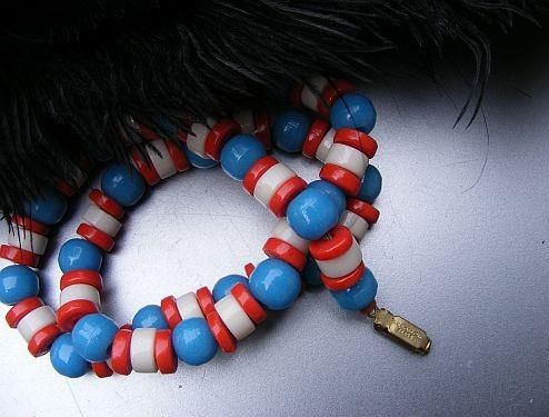 Souprava šperků s krajinkami-smalt