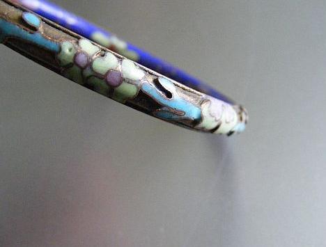 Souprava šperků s krajinkami-smalt