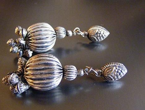 Souprava šperků s krajinkami-smalt