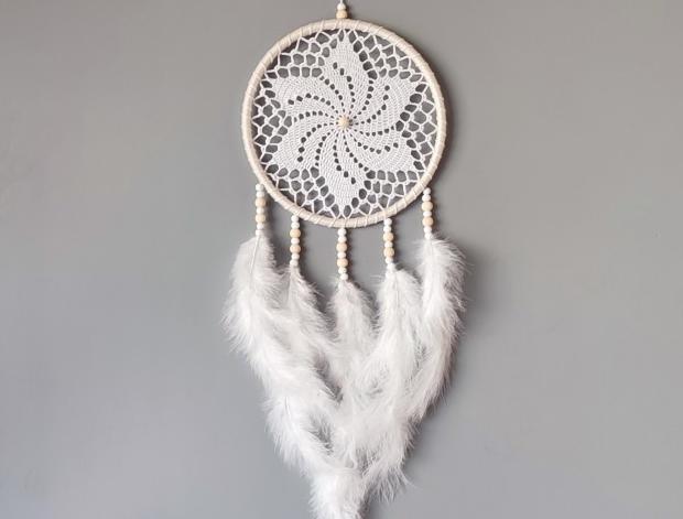 Lapač zlých snů 20 x 60 cm svatební sen lovec indián indiánský snění nad postel boho dream lapač dreamcatcher lovci lapač snů do ložnice lapače lapače snů do pracovny dreamcatchers 