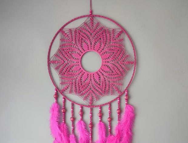 Lapač zlých snů 40 x 130 cm indián indiánský nad postel strážce boho dream lapač dreamcatcher lapač snů do ložnice 