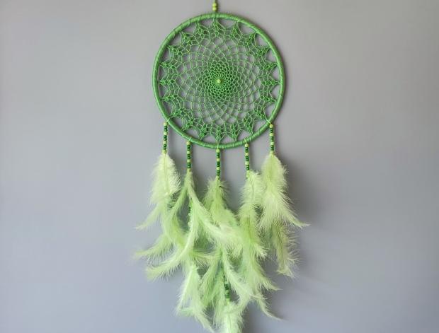 Lapač zlých snů 24 x 65 cm indián indiánský nad postel strážce boho dream lapač dreamcatcher lapač snů do ložnice 