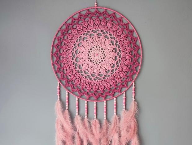 Lapač zlých snů 40 x 120 cm indián indiánský nad postel strážce boho dream lapač dreamcatcher lapač snů do ložnice 