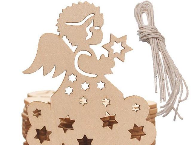 Knoflíky - dřevo - koníčci