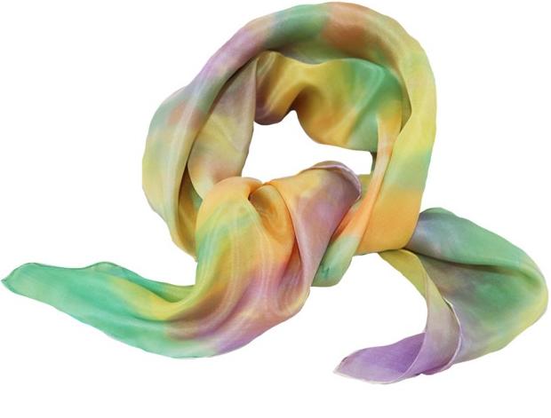 Malované lněné šaty Skrývám šelmu