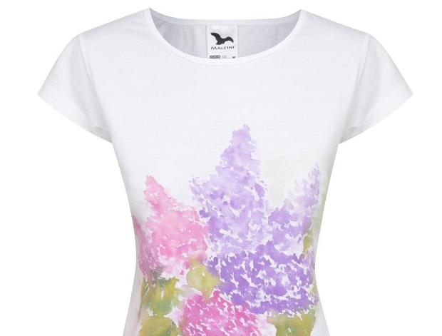 Malované lněné šaty Skrývám šelmu