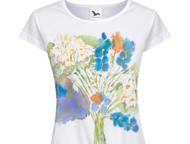 Malované lněné šaty Skrývám šelmu