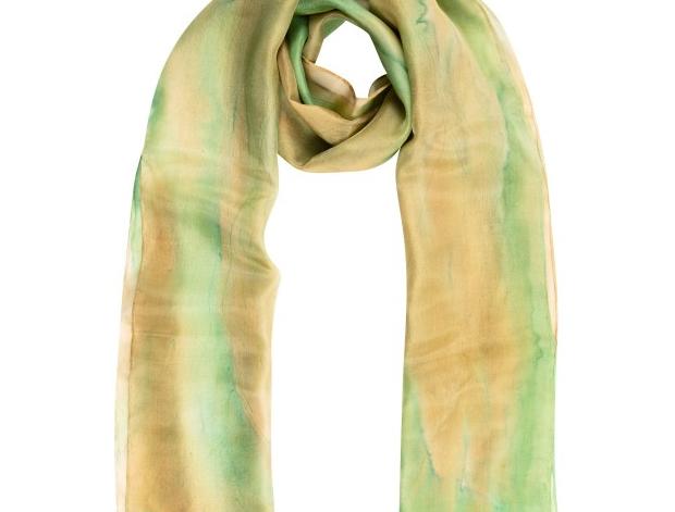 Malované lněné šaty Skrývám šelmu