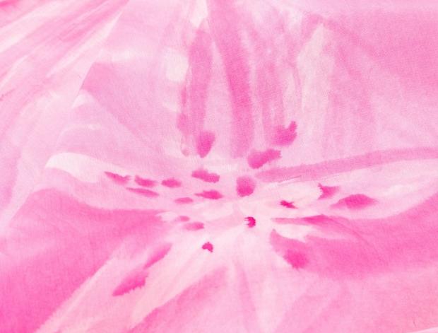 Malované lněné šaty Skrývám šelmu