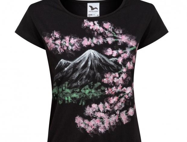 Malované lněné šaty Skrývám šelmu