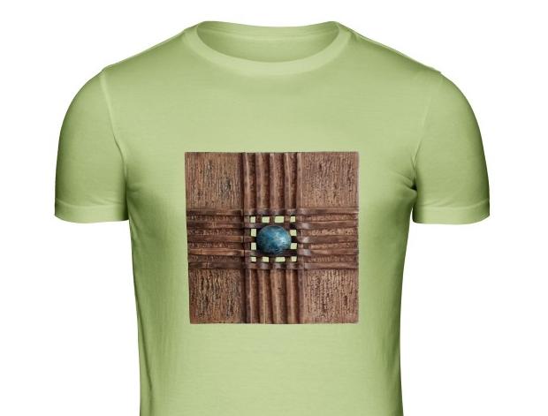 Malované lněné šaty Skrývám šelmu