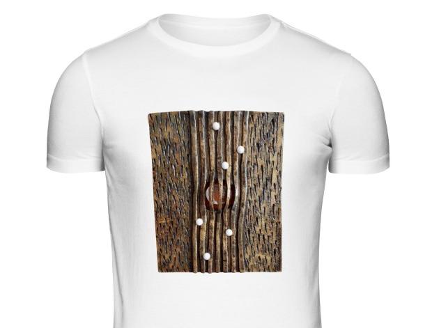 Malované lněné šaty Skrývám šelmu