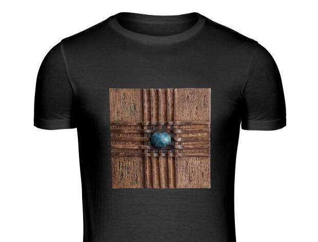 Malované lněné šaty Skrývám šelmu